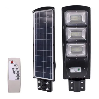 RESIGILAT - Lampa stradala proiector LED cu Incarcare Solara prin Panou Fotovoltaic imagine