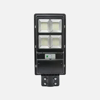 RESIGILAT-Lampa stradala proiector LED cu panou fotovoltaic si senzor, 120W/200W/300W imagine