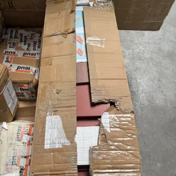 RESIGILAT -- Pantofar cu 7 Etaje si Sertar Superior din PAL Gri/Stejar 40 x 22 x 111 cm Lemn inchis . Foarte bun #001 imagine