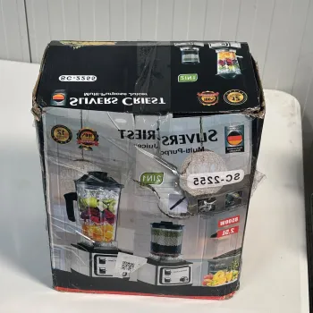 RESIGILAT -- Robot de Bucatarie Multifunctional 6-in-1 Mach One BF-5052 - 3 Recipiente, Motor 9500W, 15 Trepte de Viteza, Blender + Tocator + Razatoare . Acceptabil #001 imagine