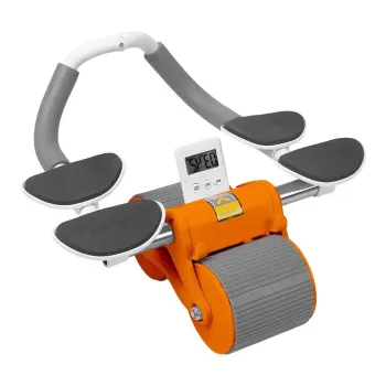 Rola abdominala cu suport pentru coate, timer si saltea de protectie pentru genunchi imagine