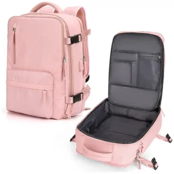 Rucsac business rezistent la apa cu port USB, perfect pentru calatorii si birou imagine