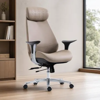 Scaun Gaming Ergonomic cu Spatar Inalt si Suport Lombar Ajustabil imagine