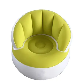 Scaun gonflabil confortabil cu pompa inclusa, design modern, dimensiuni 85x70 cm, ideal pentru interior si exterior, imagine