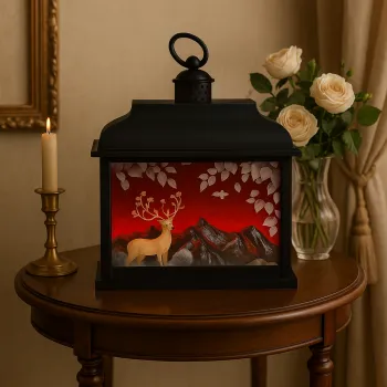 Semineu decorativ cu design artistic 25 x 29 cm imagine