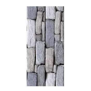 Set 10 x tapet autoadeziv decorativ 30x60 model caramida gri imagine