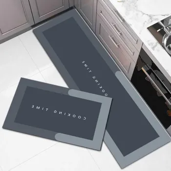 Set 2 covoare de bucatarie, antiderapant, 50x60cm, 50x120cm imagine