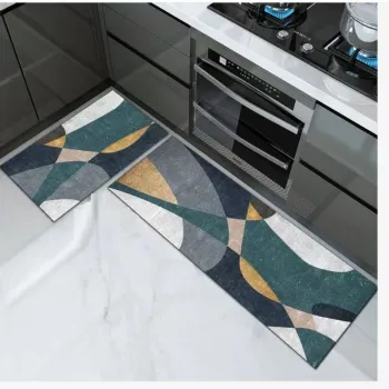 Set 2 covoare de bucatarie, antiderapant, 50x60cm, 50x120cm, imagine