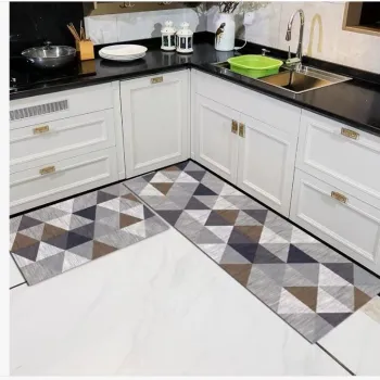 Set 2 covoare de bucatarie, antiderapant, 50x60cm, 50x120cm, imagine