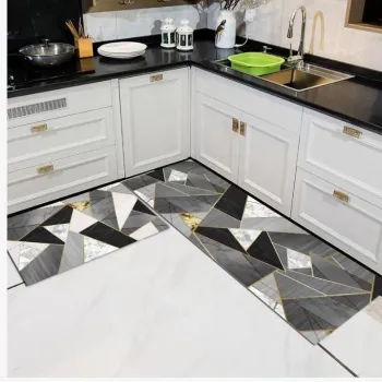 Set 2 covoare de bucatarie, antiderapant, 50x60cm, 50x120cm, imagine