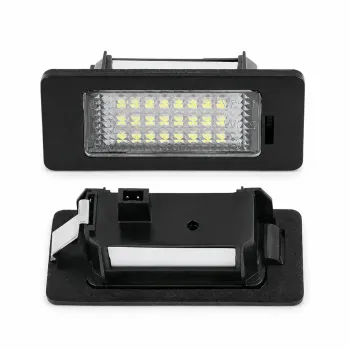 Set 2 lampi LED numar VW, cod H02045, 6500K, Plug & Play, fara eroare bec ars imagine