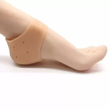 Set 2 pernite pentru calcaie crapate Anti Crack, silicon, 2 bucati imagine