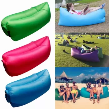 Set 3 x Saltea gonflabila Lazy Bag AIR SOFA umflare cu aer imagine