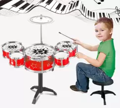 Set 5 tobe cu scaun inclus pentru copii, + 3 ani imagine