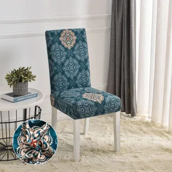 Set 6 huse universale, elastice, pentru scaun imagine