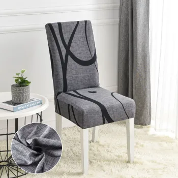 Set 6 huse universale, elastice, pentru scaun imagine