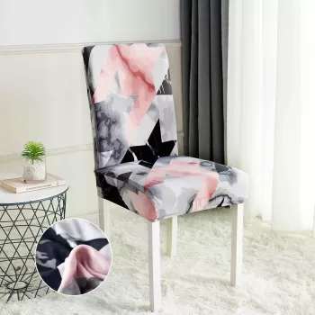 Set 6 huse universale, elastice, pentru scaun imagine