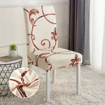 Set 6 huse universale, elastice, pentru scaun imagine