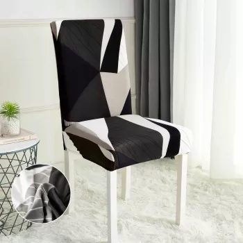 Set 6 huse universale, elastice, pentru scaun imagine