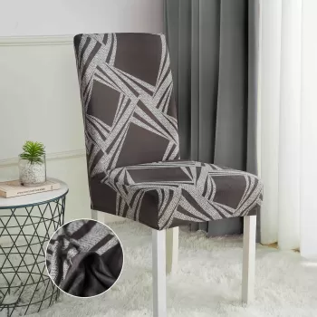 Set 6 huse universale, elastice, pentru scaun imagine