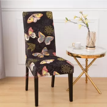 Set 6 huse universale, elastice, pentru scaun imagine