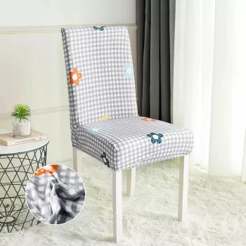 Set 6 huse universale, elastice, pentru scaun imagine