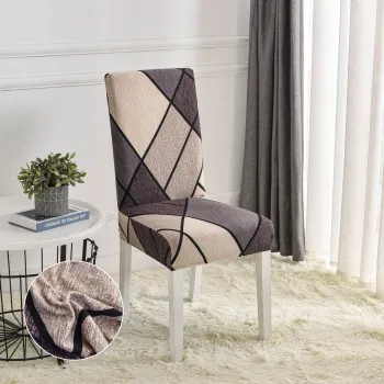 Set 6 huse universale, elastice, pentru scaun imagine