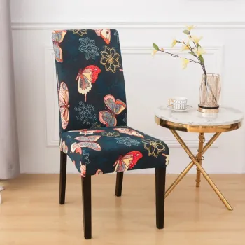 Set 6 huse universale, elastice, pentru scaun imagine