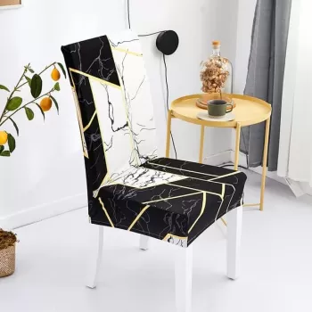 Set 6 huse universale, elastice, pentru scaun imagine