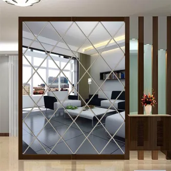 Set oglinzi acrilice, autoadezive 17, 32 sau 57 de piese imagine