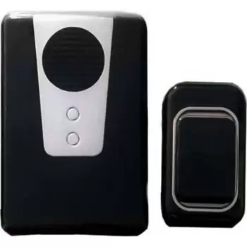 Sonerie wireless fara fir cu raza 150 metri si conectare la priza 220V sau pe baterii imagine