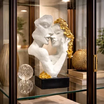 Statueta Decorativa, Indragostiti, 30 cm imagine