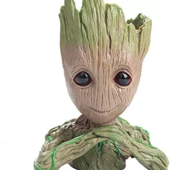Suport figurina Grooty ganditor, ghiveci plante imagine