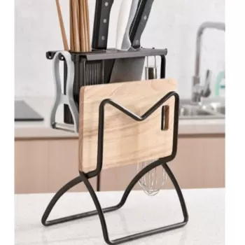 Suport metalic pentru tacamuri si tocator imagine