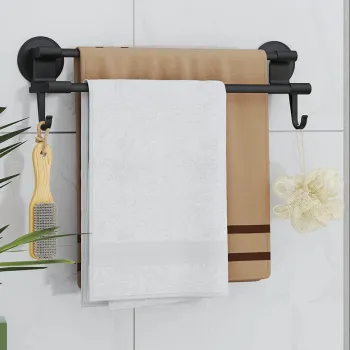 Suport prosoape baie doua brate 50x15x10 cm imagine