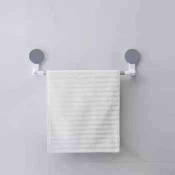 Suport prosop pentru baie, fixare cu adeziv imagine