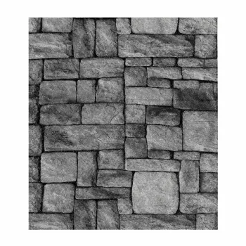Tapet 3D Autoadeziv model Caramida Piatra Gri  70x77cm Decorativ imagine
