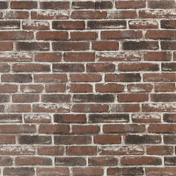 Tapet 3D caramida in relief, rosu, auto-adeziv pentru interior, 70 x 77 cm imagine