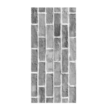 Tapet autoadeziv decorativ 30x60 model caramida gri imagine