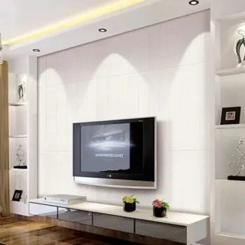Tapet Decorativ 3D Autoadeziv Alb Spuma Polietilena 70cm x 77cm 6mm imagine