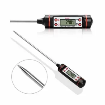 Termometru alimentar de bucatarie BBQ cu display imagine